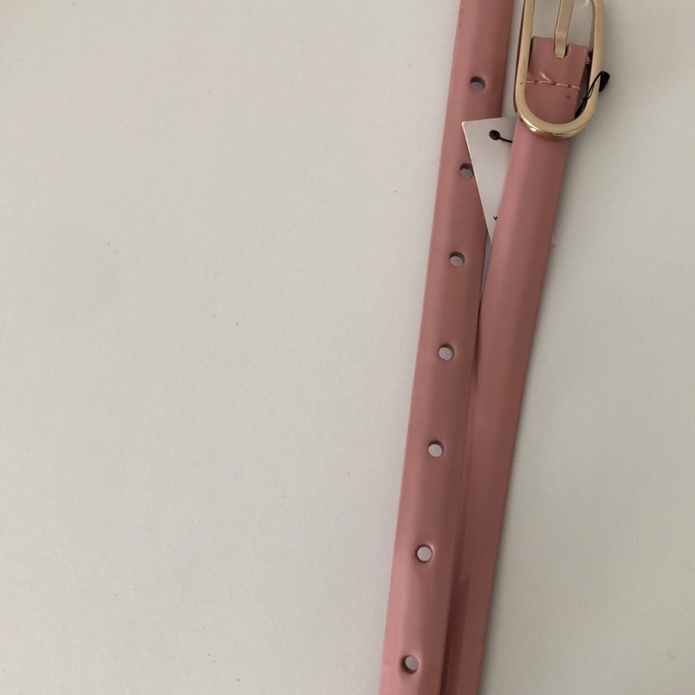 Pink White House Black Market belt NWT